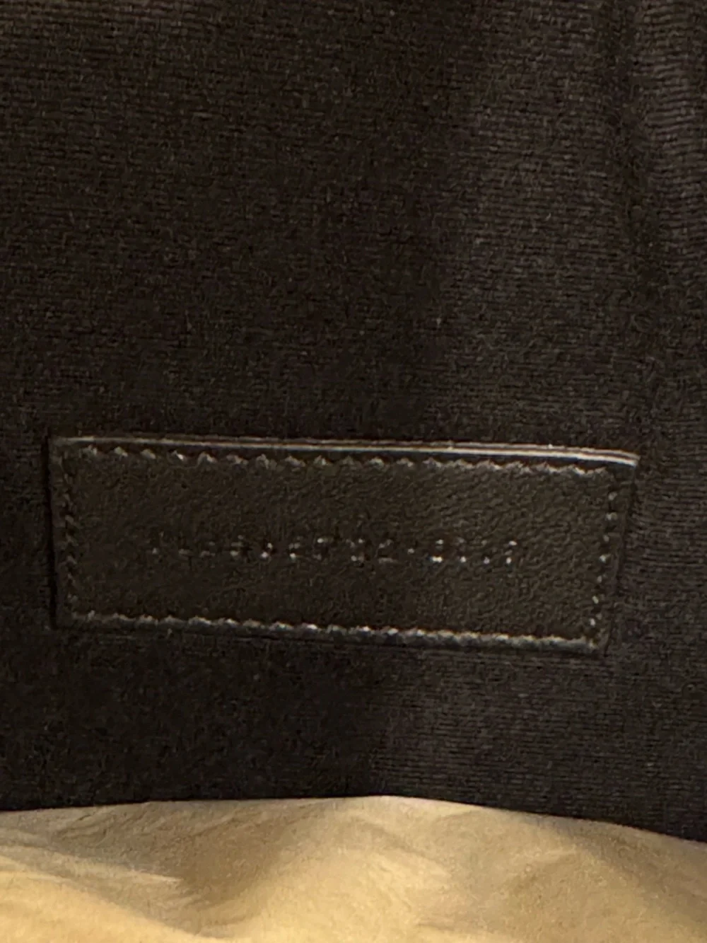 Saint Laurent Rive Gauche Linen Wristlet in Bianco Cream NWT - Picture 13 of 13